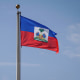 The Haitian flag.